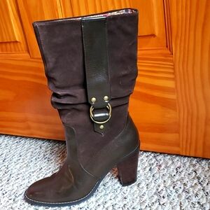 Rampage Mila Heeled Boots Sz 7